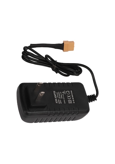 Maiyame 12v 3a Akü Şarj Adaptörü - Ac/dc Dönüştürücü, 80cm Kablolu, Xt60 Bağlantılı, Dayanıklı Abs Malzeme