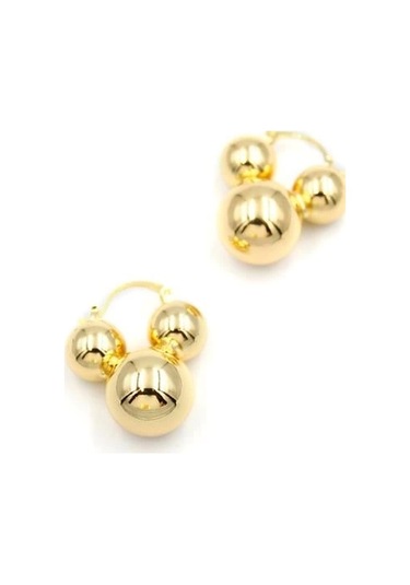 Mcky Küpe - Altın Çok Renkli