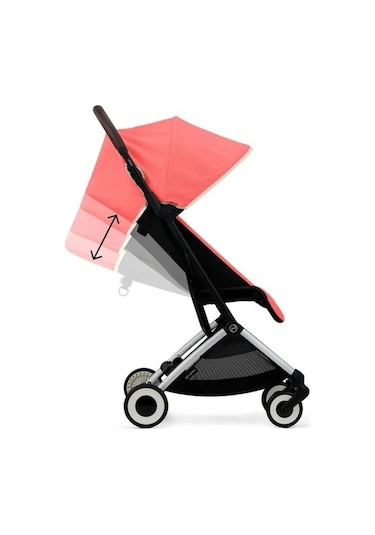 Cybex Orfeo (Hibiscus Red) Kabin Boy Bebek Arabası