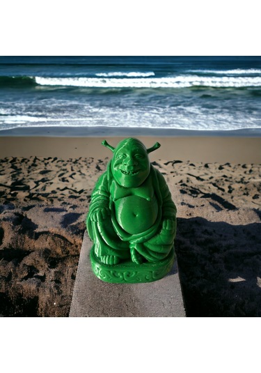Shrek Buddha Yeşil Renk