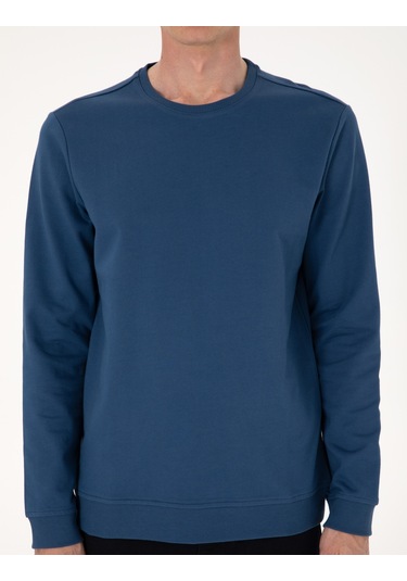 Pierre Cardin Erkek Açık Lacivert Sweatshirt 50314054-vr059 Açık Lacivert