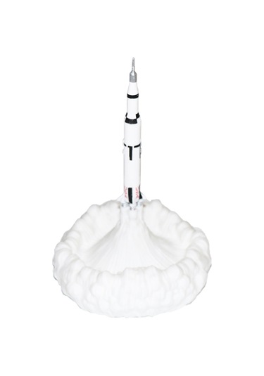 3d Baskı Roket Masa Lambası Komidin Lambası Sıcak Led Beyaz L6165-4 Beyaz