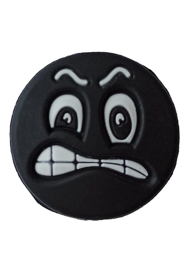 Pros Pro Öfkeli Surat Figürü Tekli Titreşim Önleyici Siyah H149a