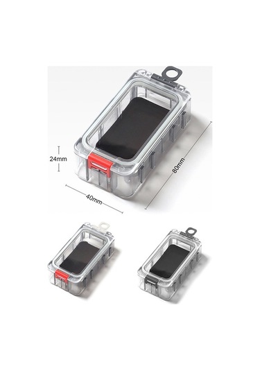 Novahub 6 Adet Dış Mekan Balık Avı Yem Kutusu Seti Işıldayan Parçalanabilir Balık Yemi Kutusu Mıknatıslı Su Geçirmez Balık Avı Aksesuarı Saklama Kutusu Balık İğnesi Kutusu