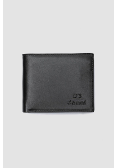 Ds Damat Standart Kutulu Hakiki Deri Cüzdan 2H1119ST134 Siyah
