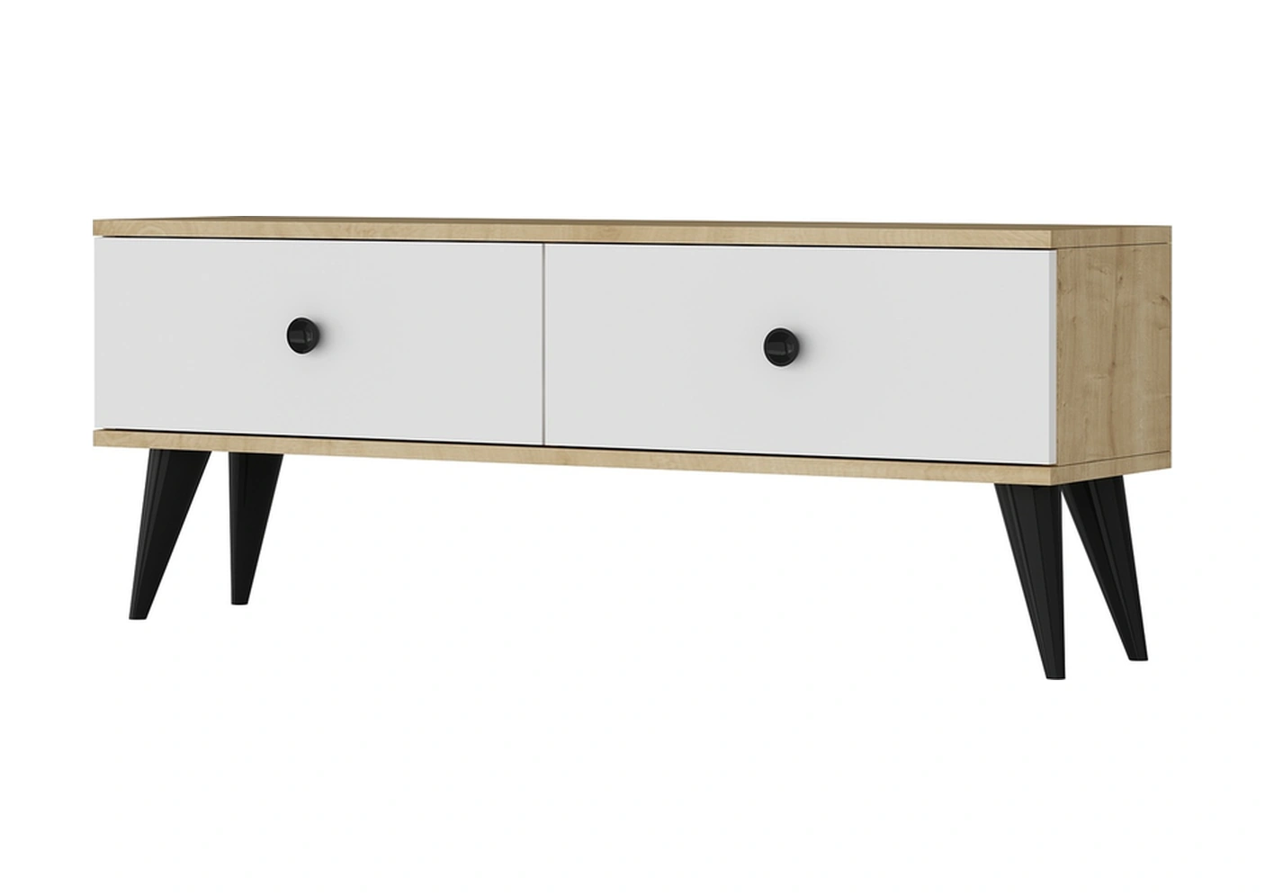 Tsa1202db - Mona Tv Stand Safirmeşe-beyaz 120cm Beyaz