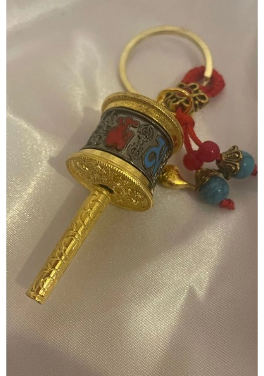 Feng Shui İyi Şanslar Çin Parası Servet Anahtarlık Araba Süs Feng Shui Metal Şans Çarkı