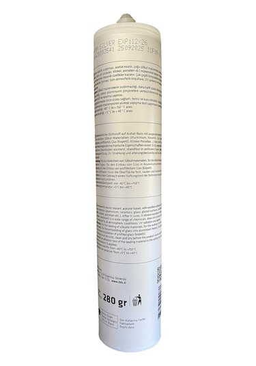 Neox Silikon Şefaf S4 Unıversal Silicone Gri