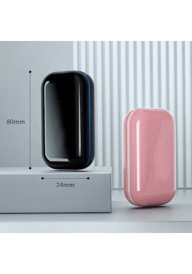 Sones Tp-009 Mini Hap Kesme Kutusu Saklama Kutusu Dağıtıcısı Arctic Black