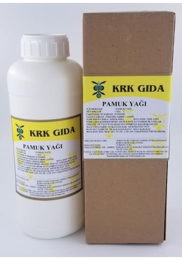 Krk Gıda Pamuk Yağı 1 KG