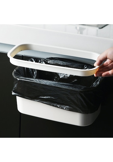 Suntek Magideal Magideal Küçük Katlanabilir Çöp Kovası Asılı Yatak Gri