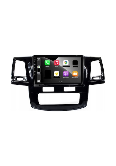 Toyota Hilux Dijital Klima 2k Görüntü Kalitesi Android 15 Multimedya Sistemi 8+256 Myway 2008-2015 9"