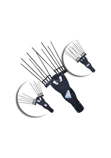 Baseh Flap Zeytin Hasat Makinası Taraklı Başlık Komple - Sırt Ya