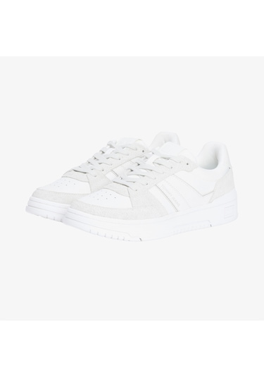 Tommy Hilfiger Jeans Cupsole Leather Erkek Bej Spor Ayakkabı Em0em01579 Bej