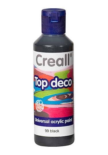 Creall Top Deco - Siyah