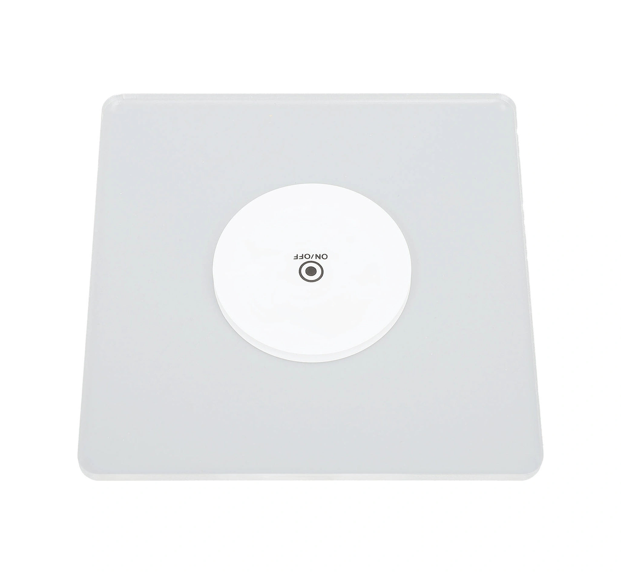 Shineyee 10cm Kare Led Işıklı Bardaq Altlığı - 3 Mod Hızlı/slow Flash, Sürekli Işık - Dayanıklı Pc Malzeme - Bar, Parti, Düğün İçin