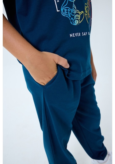 Rolypoly Erkek Çocuk Lacivert Pijama Takım 5274-49632 Lacivert