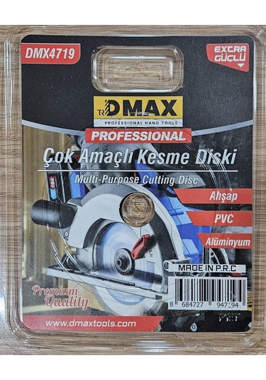 Dmax Çok Amaçlı Kesme Diski Ahşap-pvc-alüminyum Dmx4719