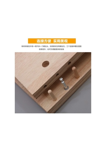 3'ü 1 Arada Vidalı Mobilya Konektörü Elbise Dolabı Bağlantı Fikstürü Eksantrik Somun Bağlantısı 6822