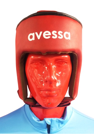Avessa Açık Boks Kaskı Kırmızı