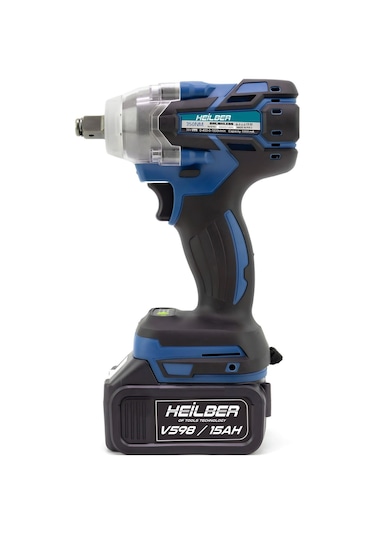 Böhrer BA01012M Kırmızı Akülü Kırıcı Delici + 125 MM Taşlama + 13 MM Vidalama + 450 NM Somun Sıkma + Lamba Set 5'li