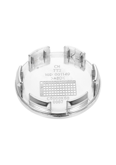 Padalink Abs Malzeme 55mm Araç Jant Kapağı - 4'lü Set Gümüş Rengi, Kolay Kurulum