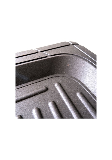 3D Üniversal Tüm Araçlar İçin Uyumlu Havuzlu Paspas 5 Parça Siyah