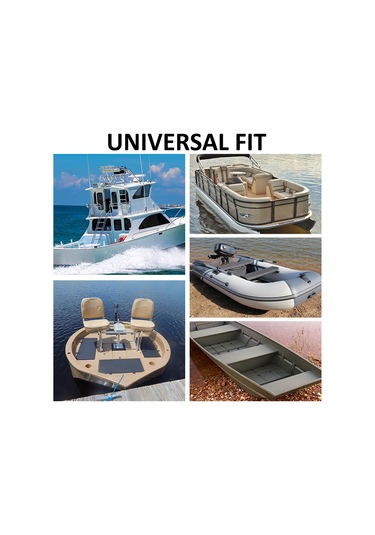 Teltree Alüminyum Bot Koltuğu Tabanı 7x7 İnç 3/4 İnç Pedyal Uyumlu Saçma Renkli Tekli Kurulum Kolay Dayanıklı Montaj Tabanı