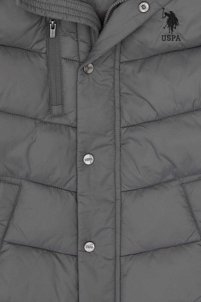 U.s. Polo Assn. Erkek Çocuk Gri Mont 50312119-vr024 Gri