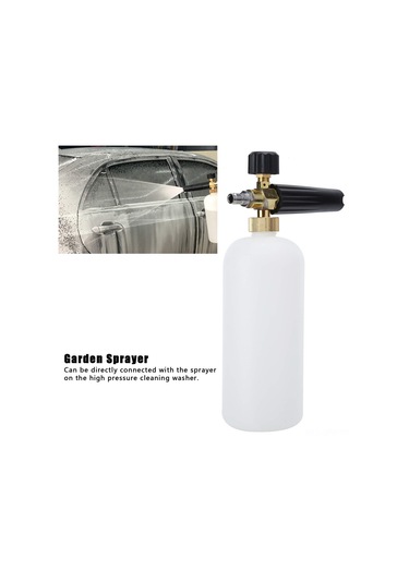 Maiyame Yüksek Basınçlı Araba Yıkama Köpük Spreyi, Ayarlanabilir Nozzle, 5m Uzaklıkta Profesyonel Temizleme, Çelik+nilon+pirinç Malzeme