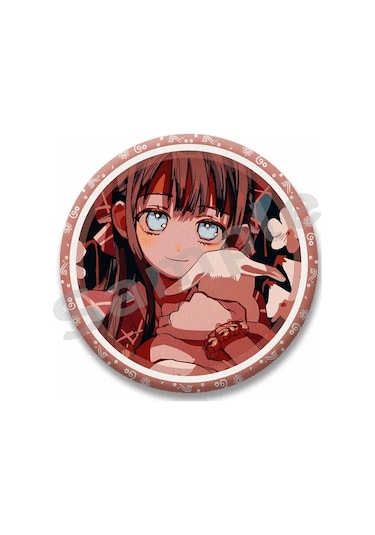 Snapbuy Anime Hanako-kun Pimleri Yugi Amane Yashiro Nene Rozeti Broş Cosplay Aksesuarı Gıngertitanyum Kaplama Titanyum Kaplama