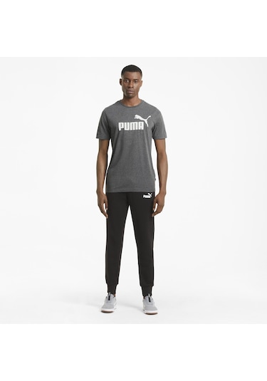 Puma 58673601 Ess Heather Tee Erkek Tişört 001