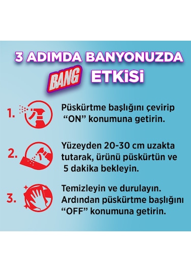 Cillit Bang Dezenfektan Mutfak Yağ ve Kireç Çözücü Sprey 750 ML