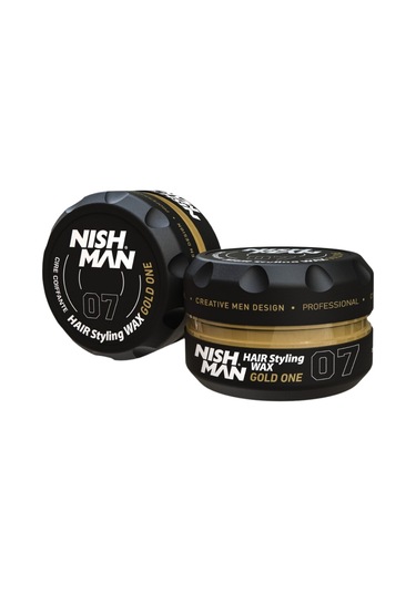 Nish Man 07 Saç Şekillendirici Ultra Sert Parlak Wax 100 ML