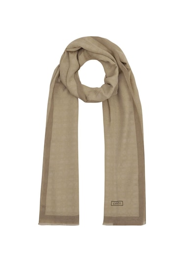 İpekevi Monogram Şal - Camel - Camel