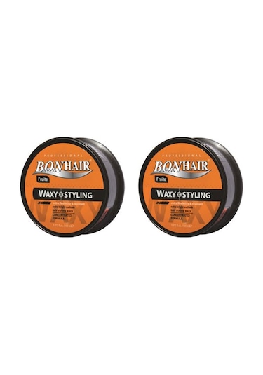 Bonhair Profesyonel Waxy Styling Fruite Wax 2 x 150 ML