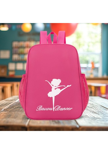 Suntek Spor Salonu Hafta Sonu Kızları İçin Taşınabilir Bale Koyu Pembe