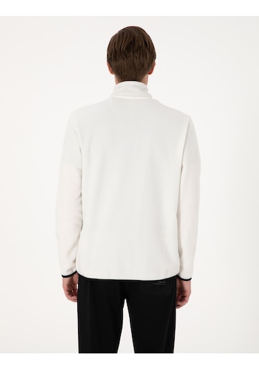 Pierre Cardin Erkek Beyaz Sweatshirt 50314056-vr013 Beyaz