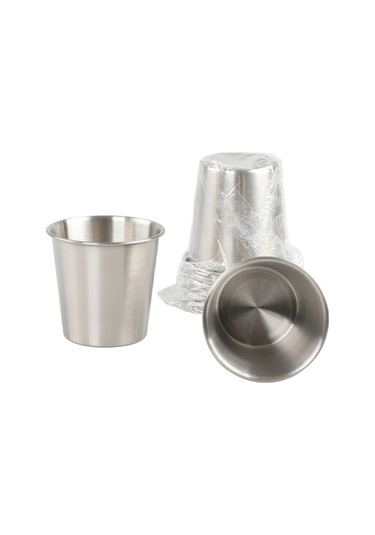 Dancemonkey Aotu 2 Adet 304 Paslanmaz Çelik Kamp Bardağı, Bpa İçermeyen Kahve Kupa, Piknik İçin Kullanışlı Altın