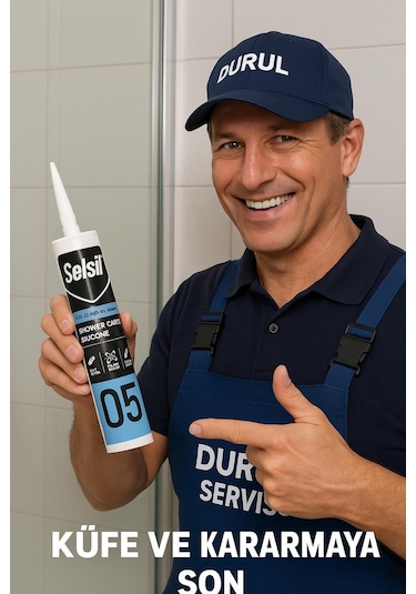 Selsil 280 Ml Mutfak Ve Banyo Silikonu, 4 Adet
