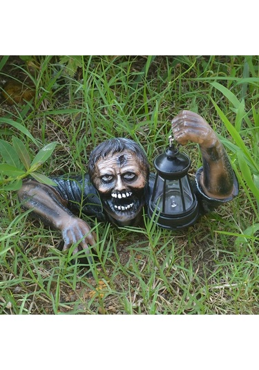 Homyl Sürünen Zombi Cadılar Bayramı Dekorasyonu Bahçe Çok Renkli