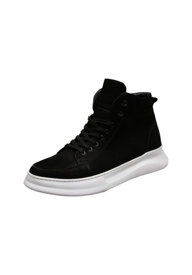 M.p. 232-4226 Mr Erkek Siyah Nubuk Deri Bot-siyah