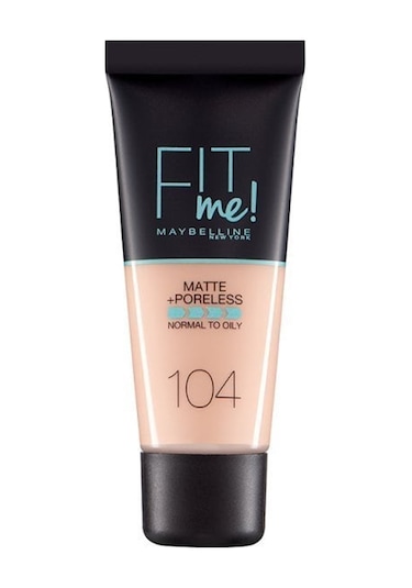 Maybelline New York Fit Me Matte Poreless Fondöten 104 Soft Ivory