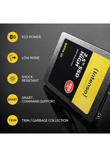 Intenso Ssd 2.5 İnç Sata 3 480 Gb