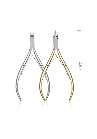 Shineyee Pembeleşme Ve Tırnak Kenarı Kırıkları Kaldıran Profesyonel Paslanmaz Çelik Tırnak Budama Makası - D501 Modeli