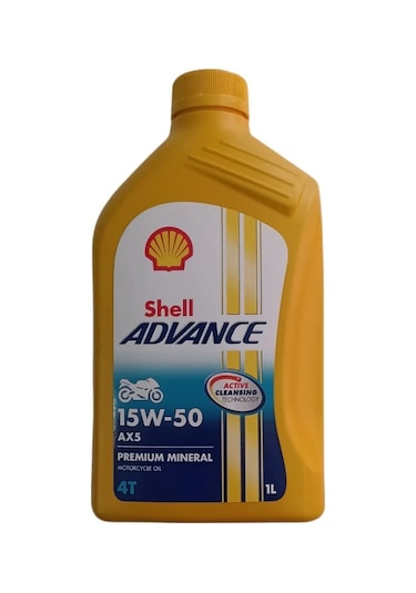 Shell Advance 4t Ax5 15W50 1 L