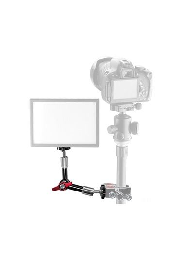 Skycity Alüminyum Biparçalı Jontlu Manipülatör - 360 Döner Top Başı, 1/4" Vida Bağlantısı, Kameralar Ve Aksesuarlar İçin Esnek Tutucu