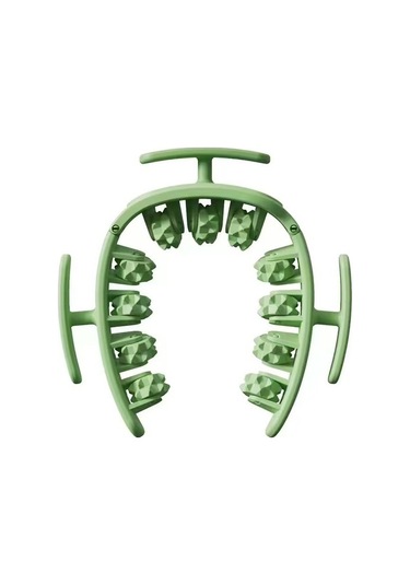 Mkjınmeı Çıkarılabilir Baldır Masaj Silindirli Dairesel Bacak Masaj Aleti 0ı3cp0 Yeşil