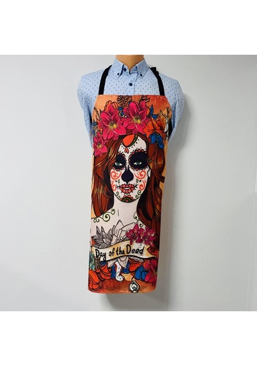 Paredora Day Of The Dead Mutfak Önlüğü
