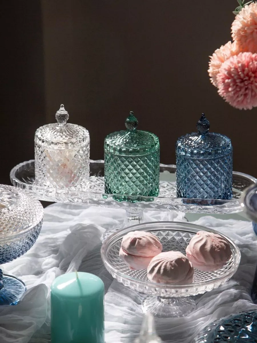 Lefard "dıamant" Şekerlik 250 Ml Kapaklı Cam 178969489